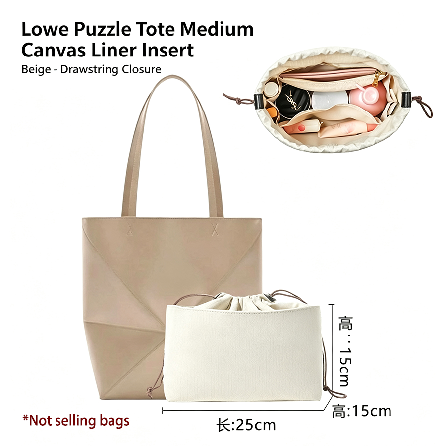 Women Bags And Purses - Zipper Felt Bag Organizer Insert For