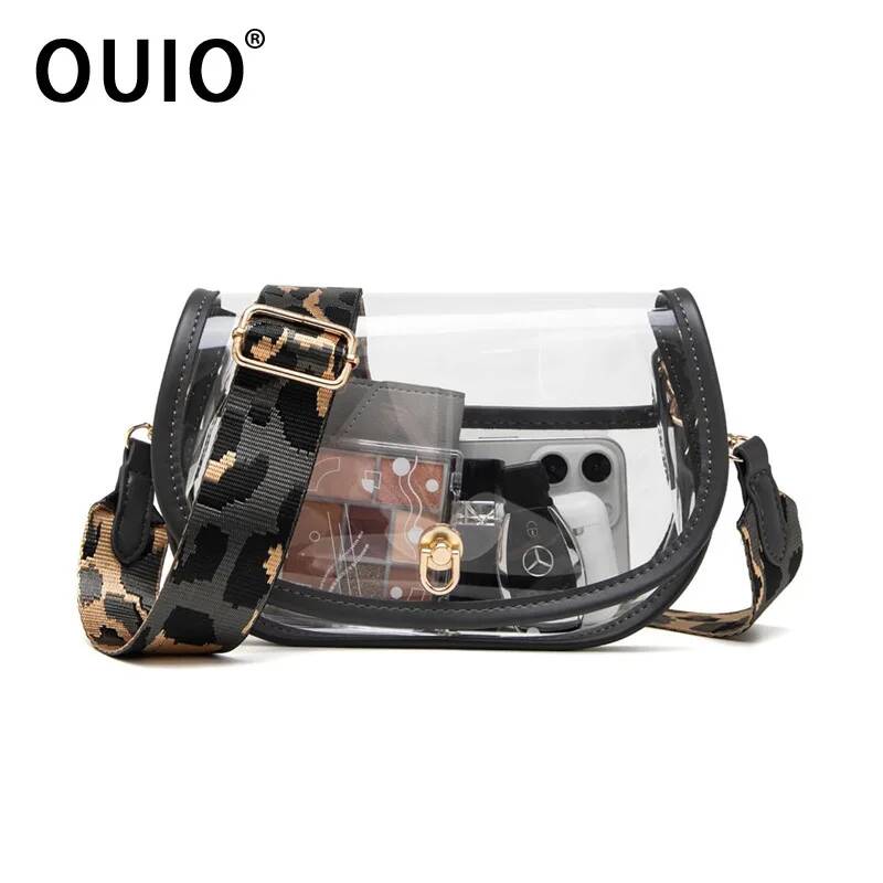 Women Bags And Purses - OUIO Phone Pouch Fashion Clear PVC