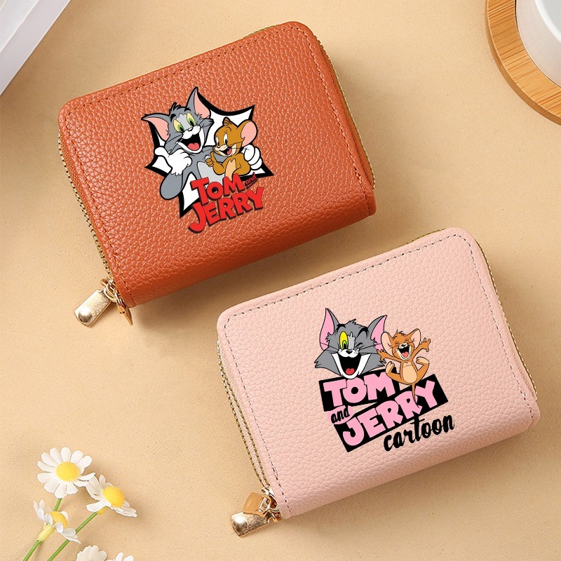 Tom and Jerry Cute Card Holder - đánh giá và giá Women Bags With Wallet