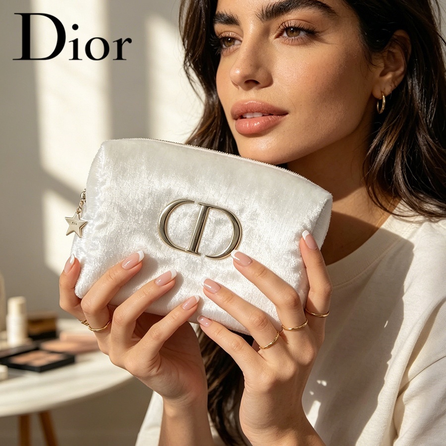 Dior’s Bag White Velvet Travel - đánh giá và giá Women Bags Dior