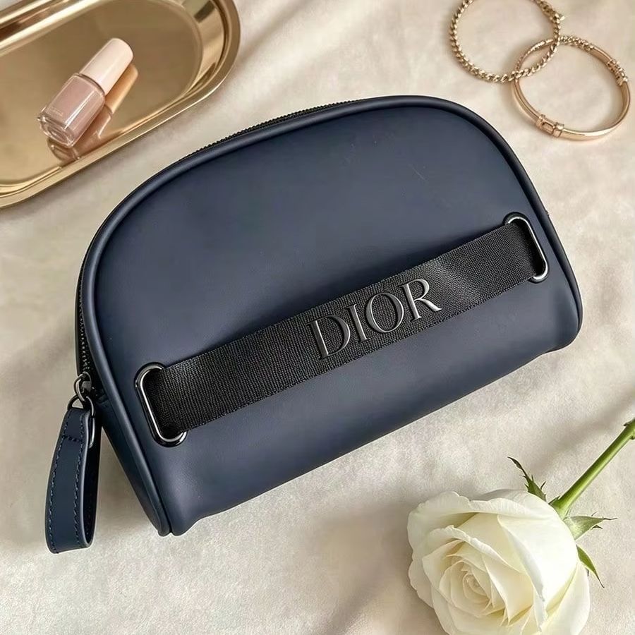 Dior Navy Blue Half Moon Cosme - đánh giá và giá Women Bags Dior