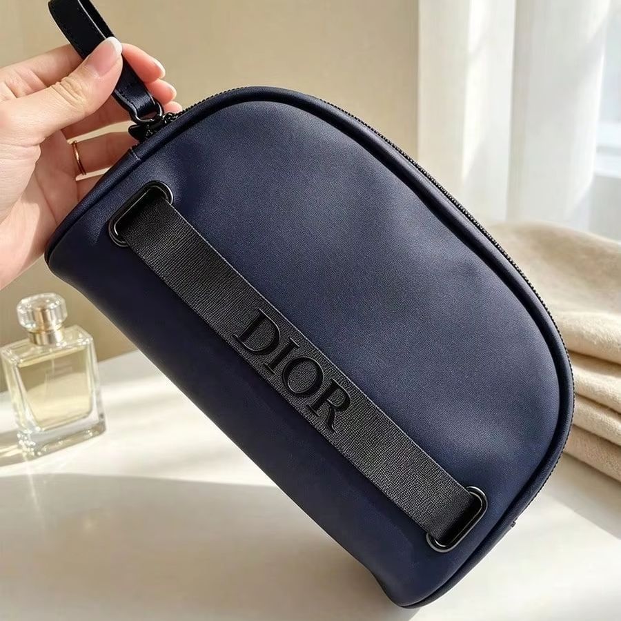 Dior Navy Blue Half Moon Cosme - đánh giá và giá Women Bags Dior