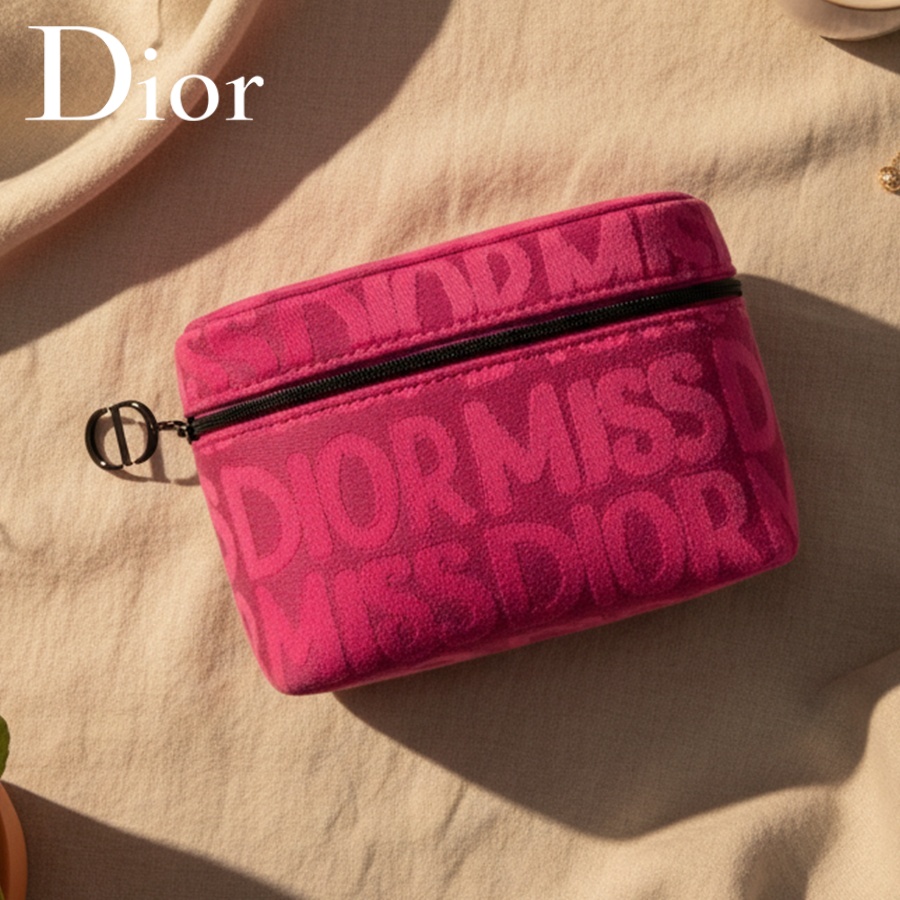 Dior’s Bag Pink Cosmetic Bag F - đánh giá và giá Women Bags Dior