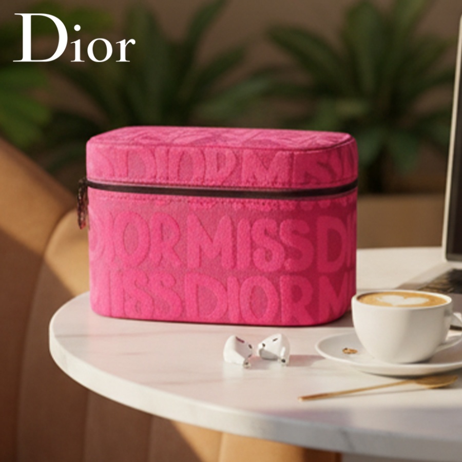 Dior’s Bag Pink Cosmetic Bag F - đánh giá và giá Women Bags Dior