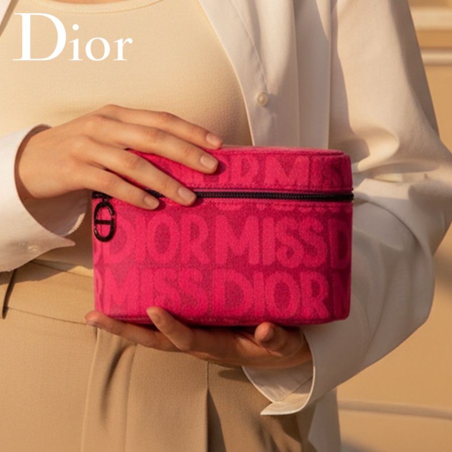 Dior’s Bag Pink Cosmetic Bag F - đánh giá và giá Women Bags Dior