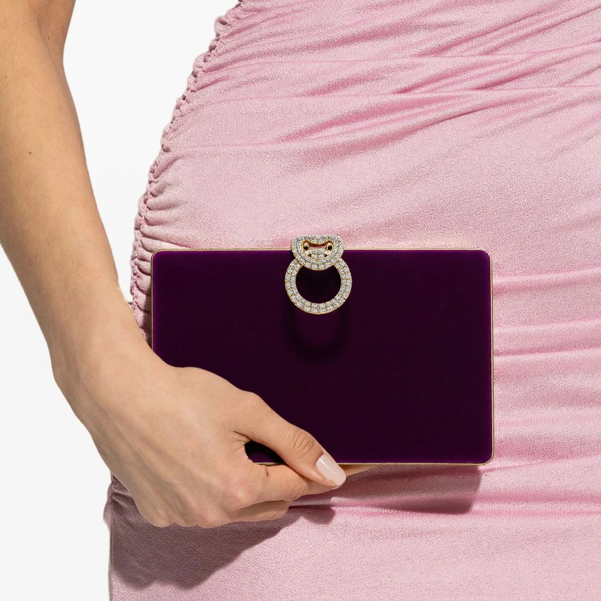 Velvet Women Evening Bags Diam - đánh giá và giá Women Bags Golden