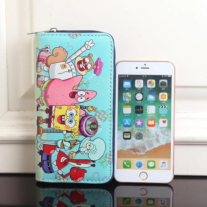 New SpongeBob SquarePants Long - đánh giá và giá Women Bags With Wallet