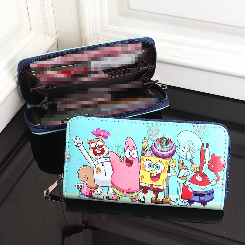 New SpongeBob SquarePants Long - đánh giá và giá Women Bags With Wallet