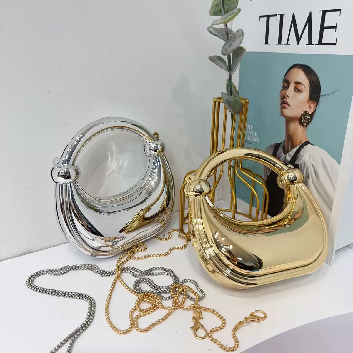 Mini Golden Evening Bag Purses - đánh giá và giá Women Bags Golden