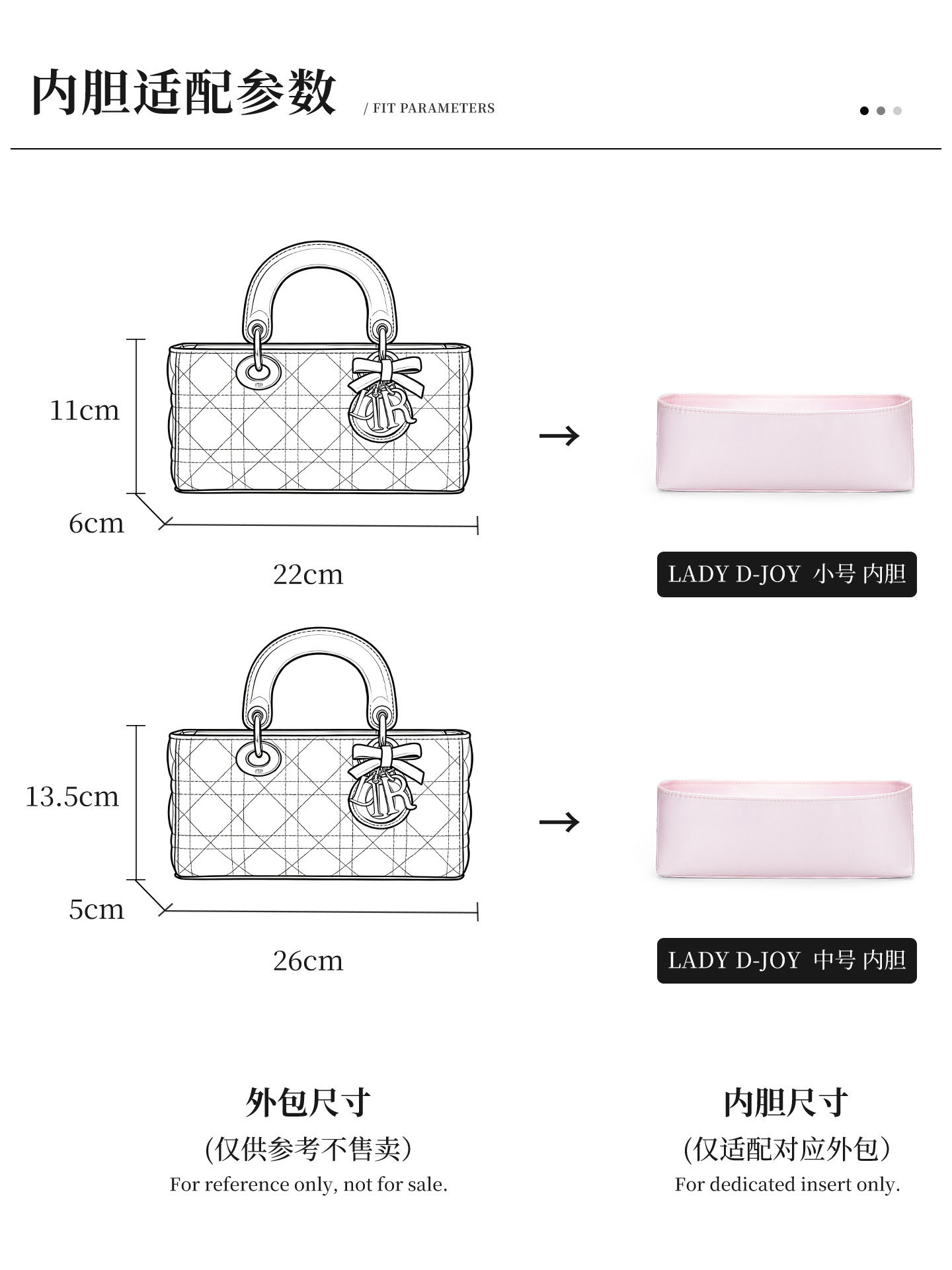 Bag Organizer for Dior Lady D- - đánh giá và giá Women Bags Dior
