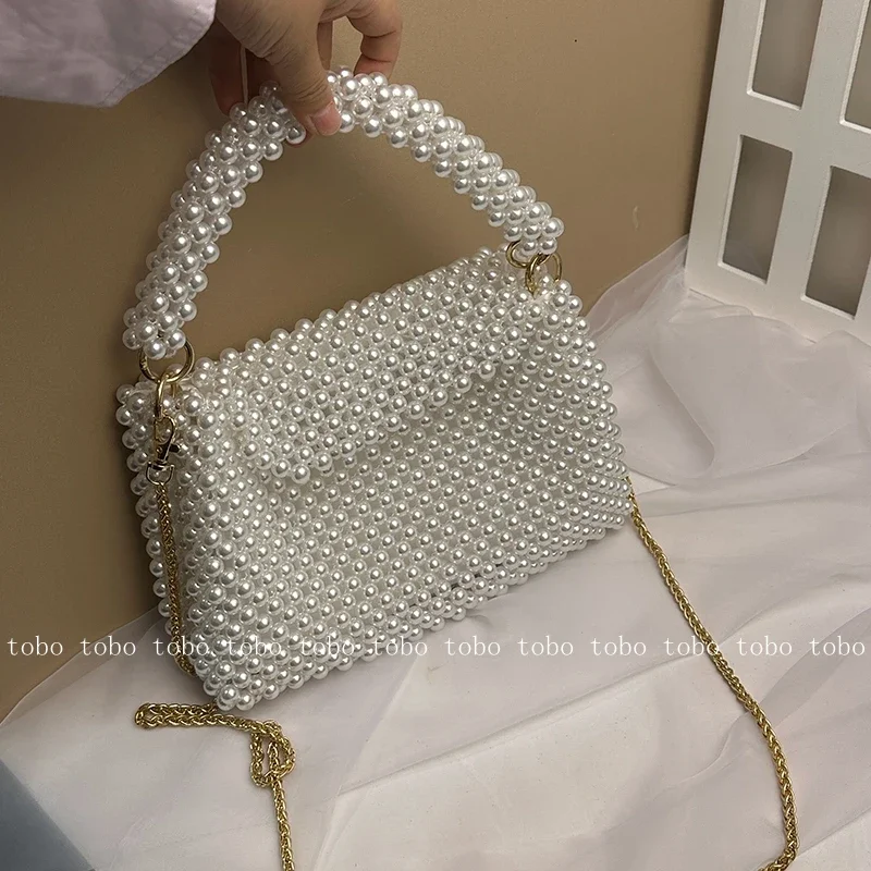 Ins Superlatives Pearl Bead Wa - đánh giá và giá Women Bags With Wallet