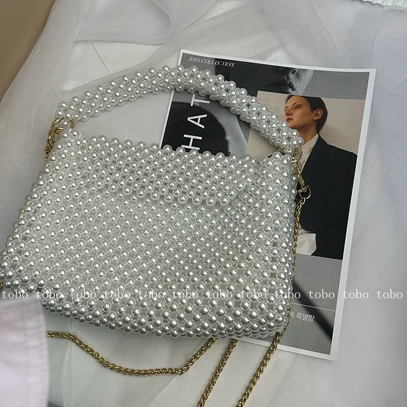 Ins Superlatives Pearl Bead Wa - đánh giá và giá Women Bags With Wallet