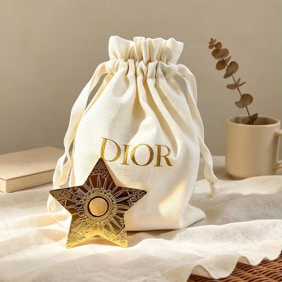 Dior Off‑White Canvas Drawstri - đánh giá và giá Women Bags Dior