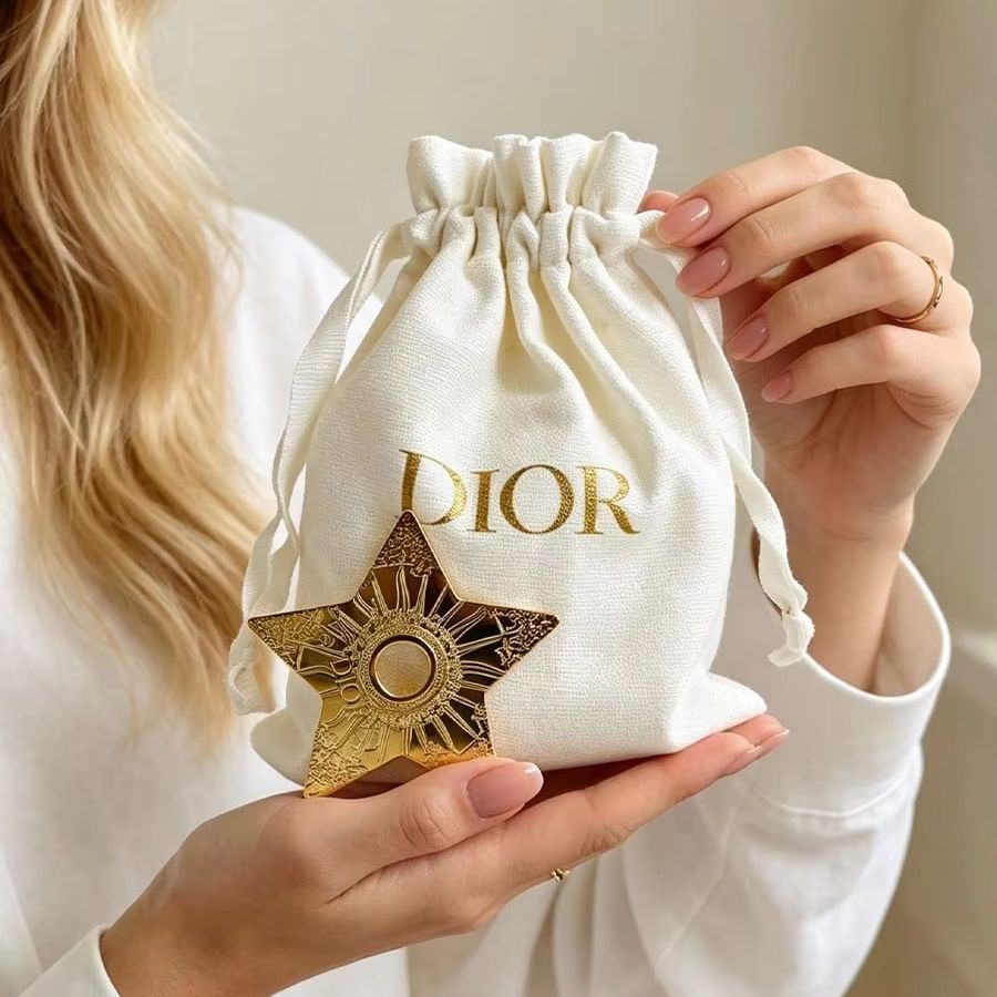 Dior Off‑White Canvas Drawstri - đánh giá và giá Women Bags Dior