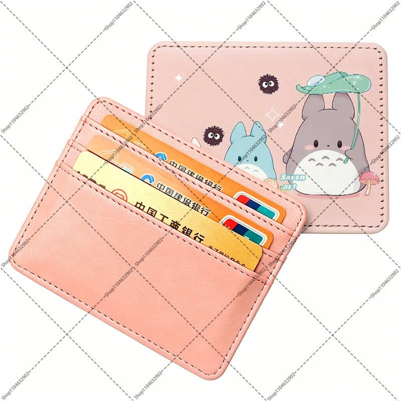 Totoro Cute Slim ID and Bank C - đánh giá và giá Women Bags With Wallet