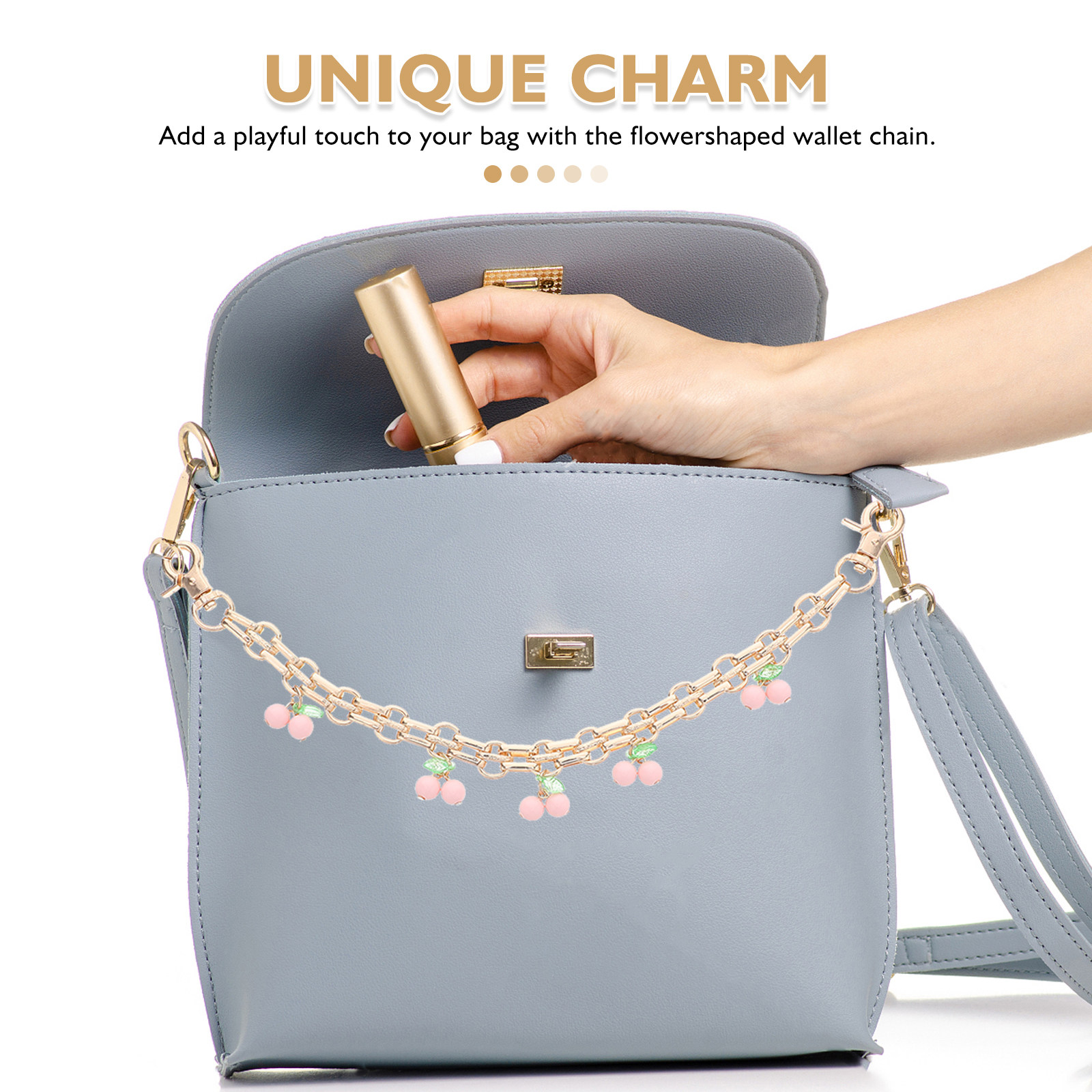 3Pcs Metal Purse Chain Extende - đánh giá và giá Women Bags With Wallet